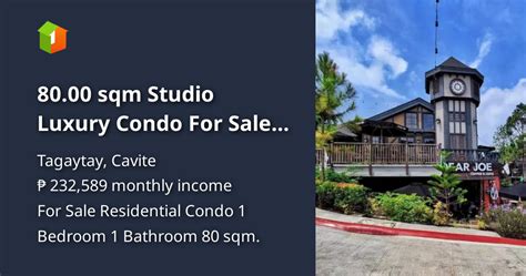 luxury condo for sale in tagaytay|Tagaytay, Cavite Condominium for Sale .